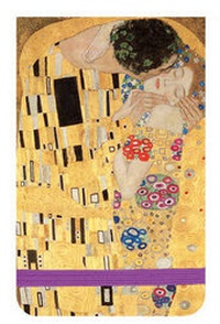 Enlarge image Cover: KLIMT the Kiss Mini Journal - Galison