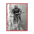 Cover: Boy on Bike Boxed Draw Holiday Notecards - Galison