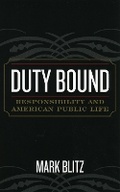 Cover: Duty Bound - Rowman & Littlefield Publishers