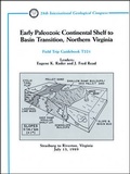 Cover: Early Paleozoic Continental Shelf to Basin Transition, Northern Virginia - American Geophysical Union