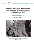 Cover: Atlantic Coastal Plain Sedimentation and Basement Tectonics Southeast of Washington, D.C. - American Geophysical Union