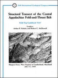 Enlarge image Cover: Structural Transect of the Central Appalachian Fold and Thrust Belt - American Geophysical Union