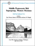 Cover: Middle Proterozoic Belt Supergroup, Western Montana - American Geophysical Union