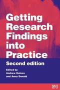 Cover: Getting Research Findings into Practice - BMJ Books