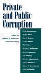 Cover: Private and Public Corruption - Rowman & Littlefield Publishers