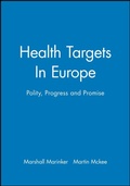 Cover: Health Targets In Europe - BMJ Books