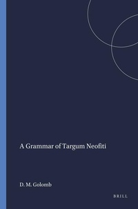 Abbildung von: A Grammar of Targum Neofiti - Scholars Press