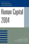 Cover: Human Capital 2004 - Rowman & Littlefield Publishers