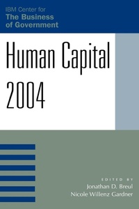 Enlarge image Cover: Human Capital 2004 - Rowman & Littlefield Publishers