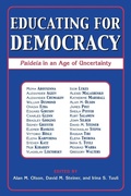 Cover: Educating for Democracy - Rowman & Littlefield Publishers