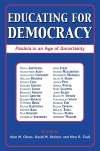 Enlarge image Cover: Educating for Democracy - Rowman & Littlefield Publishers