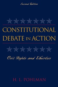 Enlarge image Cover: Constitutional Debate in Action - Rowman & Littlefield Publishers
