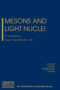 Enlarge image Cover: Mesons and Light Nuclei - American Institute of Physics