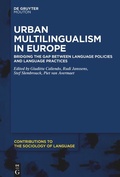 Cover: Urban Multilingualism in Europe - De Gruyter Mouton