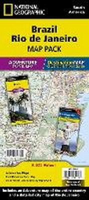 Abbildung von: Brazil, Rio De Janeiro, Map Pack Bundle - National Geographic Maps