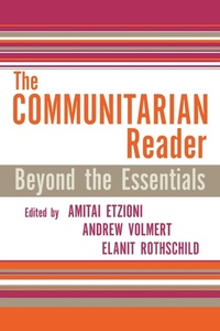 Enlarge image Cover: The Communitarian Reader - Rowman & Littlefield Publishers