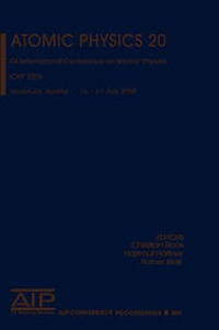 Abbildung von: Atomica Physics 20 - American Institute of Physics