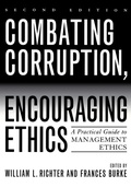 Cover: Combating Corruption, Encouraging Ethics - Rowman & Littlefield Publishers