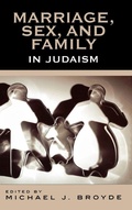 Cover: Marriage, Sex and Family in Judaism - Rowman & Littlefield Publishers