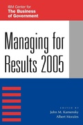 Cover: Managing for Results 2005 - Rowman & Littlefield Publishers