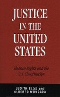 Cover: Justice in the United States - Rowman & Littlefield Publishers