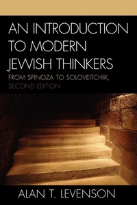 Enlarge image Cover: An Introduction to Modern Jewish Thinkers - Rowman & Littlefield Publishers