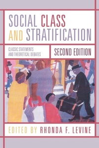Enlarge image Cover: Social Class and Stratification - Rowman & Littlefield Publishers