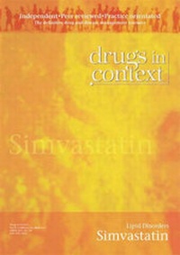 Enlarge image Cover: Simvastatin - CSF Medical Communications Ltd