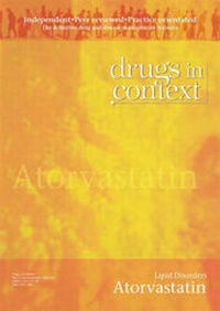 Enlarge image Cover: Atorvastatin - CSF Medical Communications Ltd
