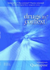 Enlarge image Cover: Quetiapine - CSF Medical Communications Ltd