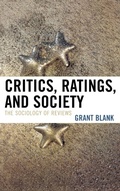 Cover: Critics, Ratings, and Society - Rowman & Littlefield Publishers