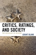 Cover: Critics, Ratings, and Society - Rowman & Littlefield Publishers