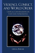 Cover: Violence, Conflict, and World Order - Rowman & Littlefield Publishers