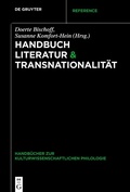 Cover: Handbuch Literatur & Transnationalit&auml;t - De Gruyter