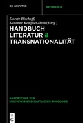 Cover: Handbuch Literatur & Transnationalit&auml;t - De Gruyter
