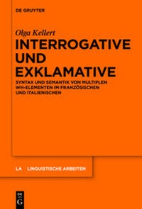 Enlarge image Cover: Interrogative und Exklamative - De Gruyter Mouton