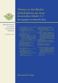 Cover: Glossare zu den B&auml;nden Keilschrifttexte aus Assur literarischen Inhalts 1-3 - Harrassowitz Verlag