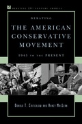 Cover: Debating the American Conservative Movement - Rowman & Littlefield Publishers