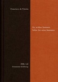 Cover: De actibus humanis. Sobre los actos humanos - frommann-holzboog