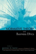 Cover: Normative Theory and Business Ethics - Rowman & Littlefield Publishers