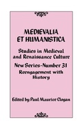 Cover: Medievalia et Humanistica No. 31 - Rowman & Littlefield Publishers