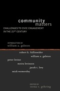 Cover: Community Matters - Rowman & Littlefield Publishers