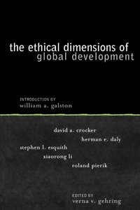 Enlarge image Cover: Ethical Dimensions of Global Development - Rowman & Littlefield Publishers