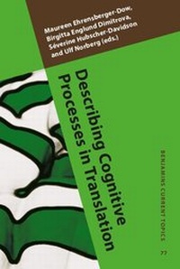 Abbildung von: Describing Cognitive Processes in Translation - John Benjamins Publishing Company