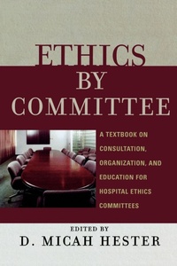 Enlarge image Cover: Ethics by Committee - Rowman & Littlefield Publishers