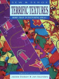 Enlarge image Cover: Sew and Serge Terrific Textiles - KP Books