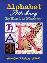 Enlarge image Cover: Alphabet Stitchery by Hand and Machine - KP Books