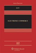 Cover: Electronic Commerce - Aspen Publishers Inc.,U.S.