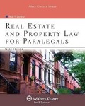 Cover: Real Estate and Property Law for Paralegals, Third Edition - Aspen Publishers Inc.,U.S.