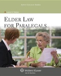 Cover: Elder Law for Paralegals - Aspen Publishers Inc.,U.S.